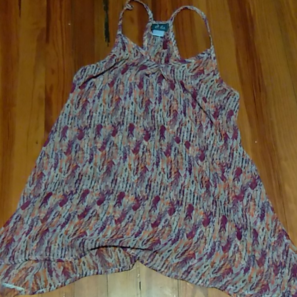 A kinda see through tank top